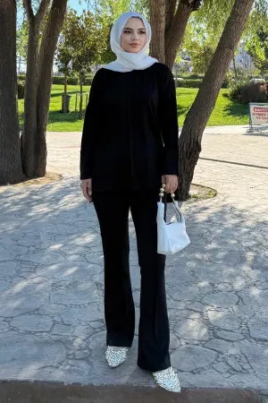 Two-piece Set With Stitching Detail