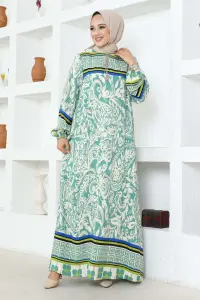 Viscose Dress With Tassel Detail