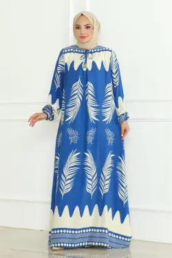 Viscose Dress With Tie Collar