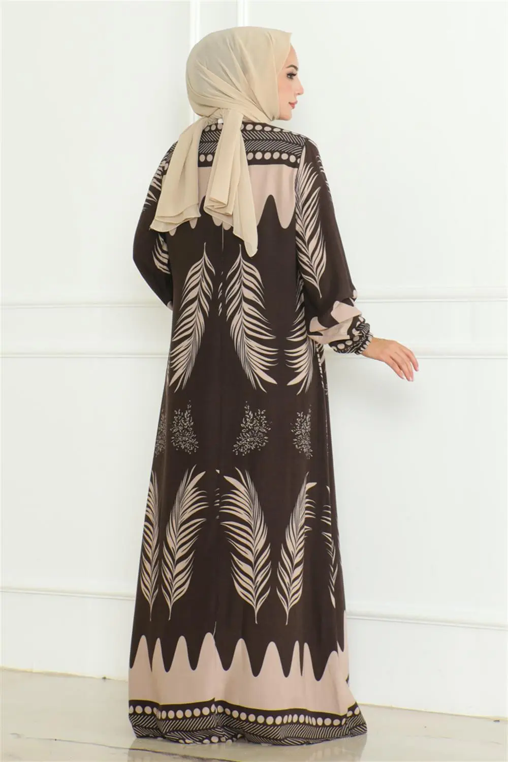 Viscose Dress With Tie Collar-detail