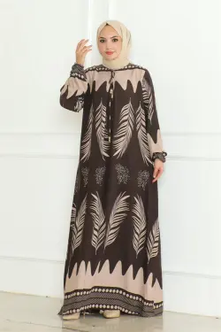 Viscose Dress With Tie Collar