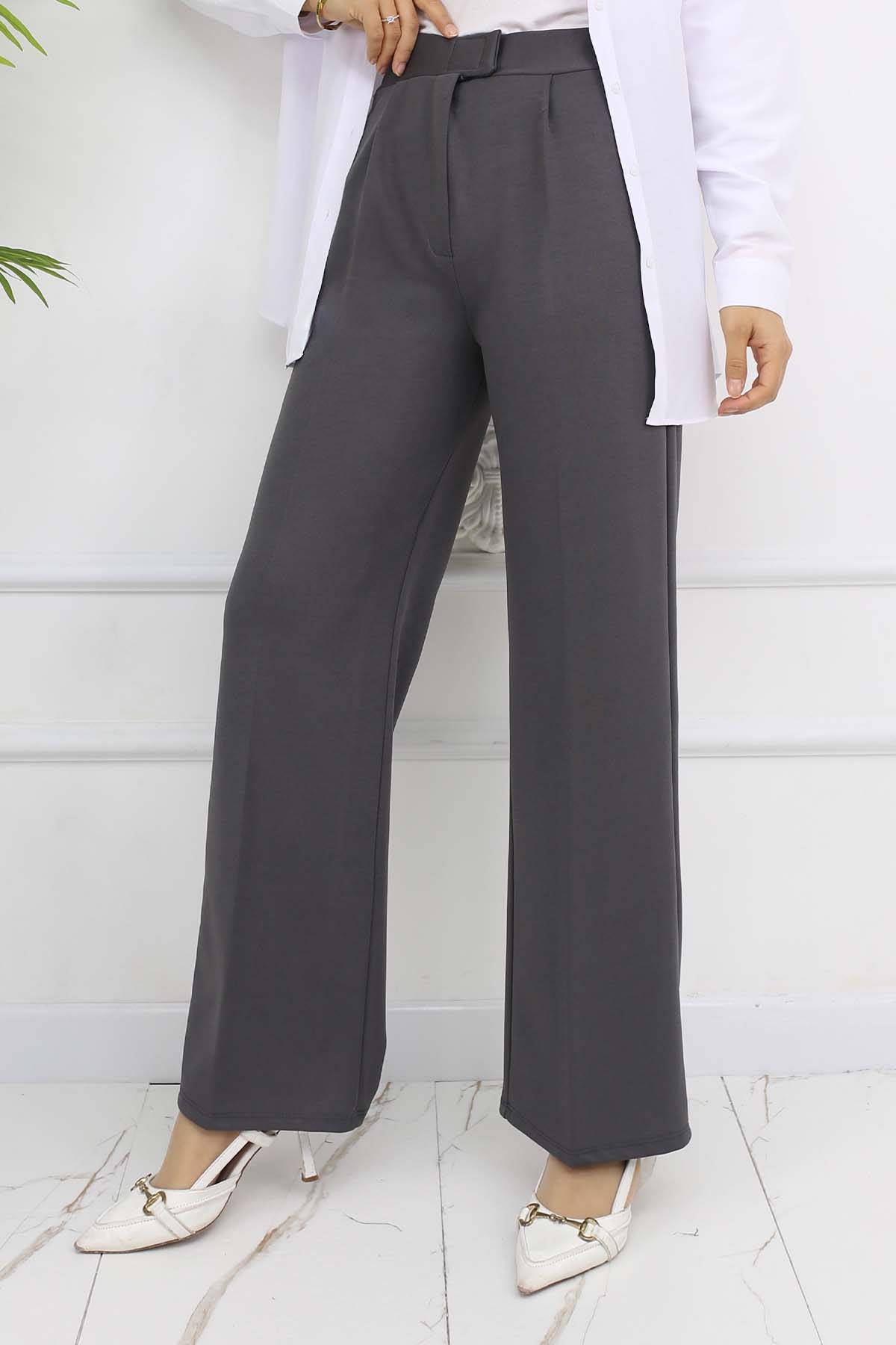 Wide Leg Palazzo Trousers