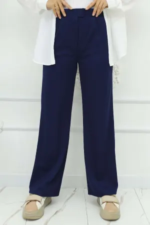 Wide Leg Palazzo Trousers