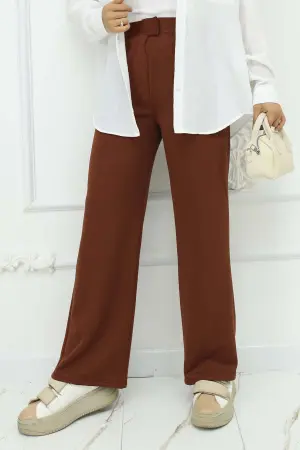 Wide Leg Palazzo Trousers