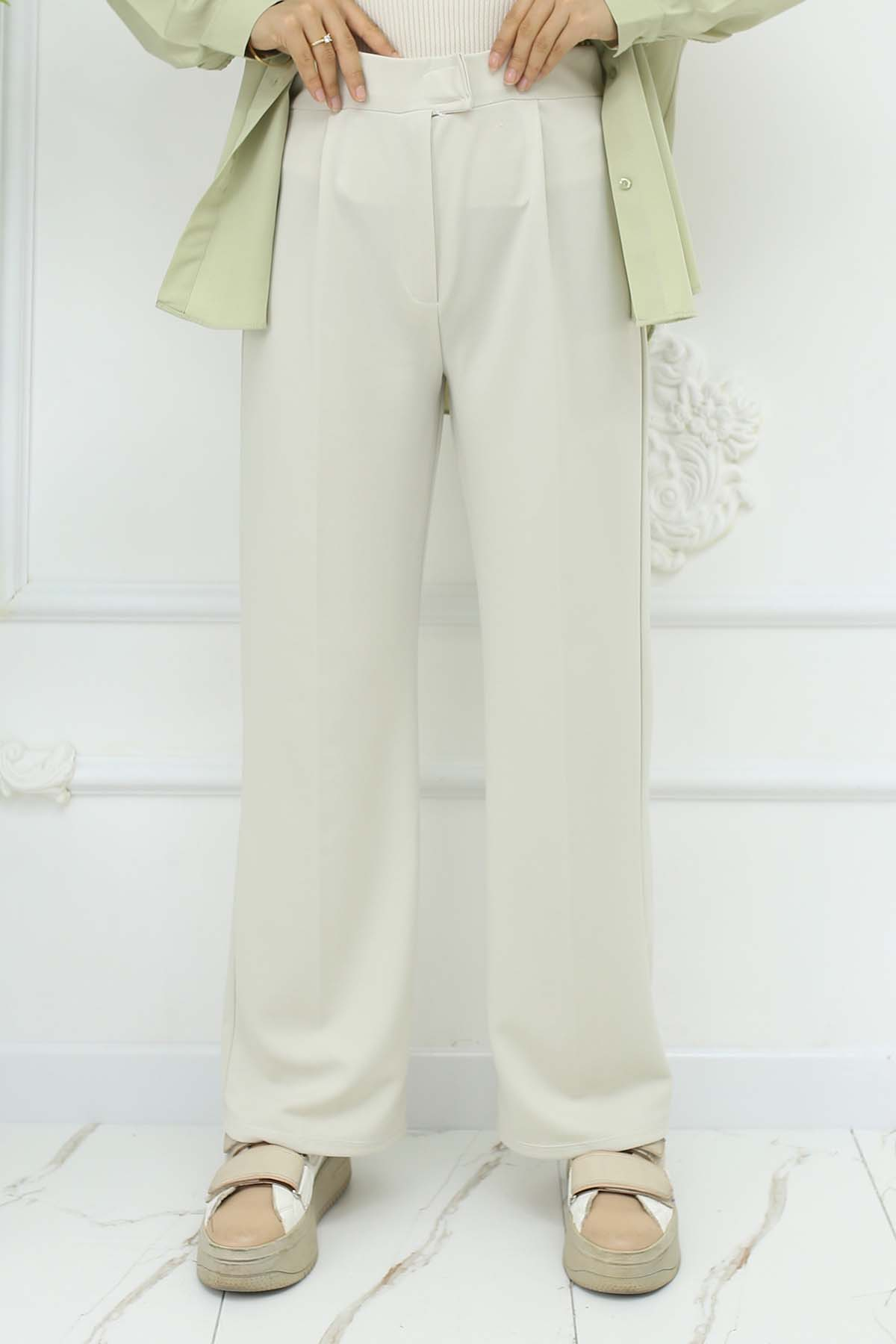 Wide Leg Palazzo Trousers