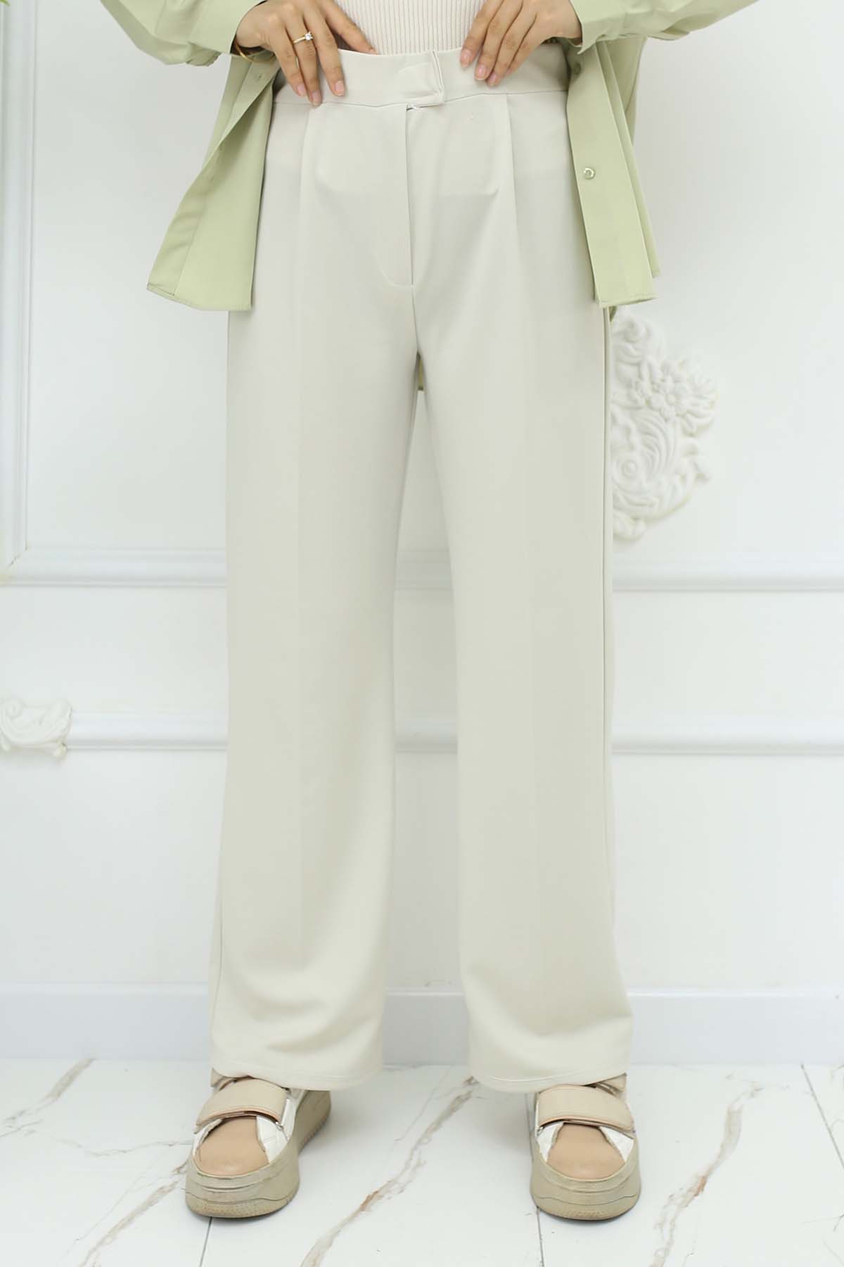 Wide Leg Palazzo Trousers