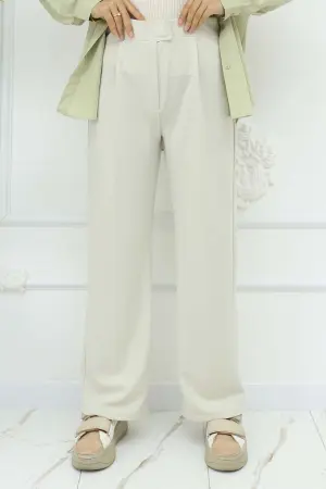 Wide Leg Palazzo Trousers