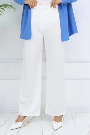 Wide Leg Palazzo Trousers