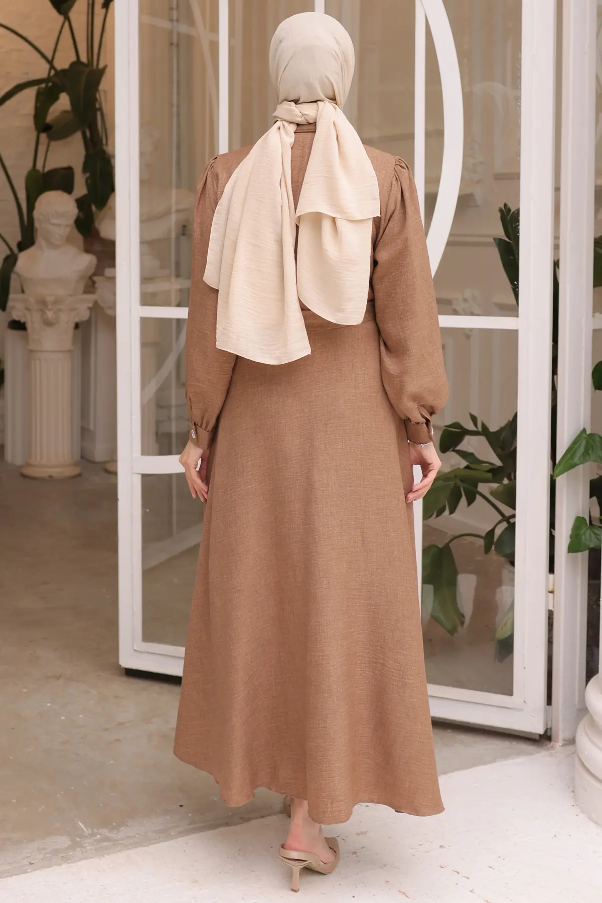 Women's Beaded Detailed Dress-detail