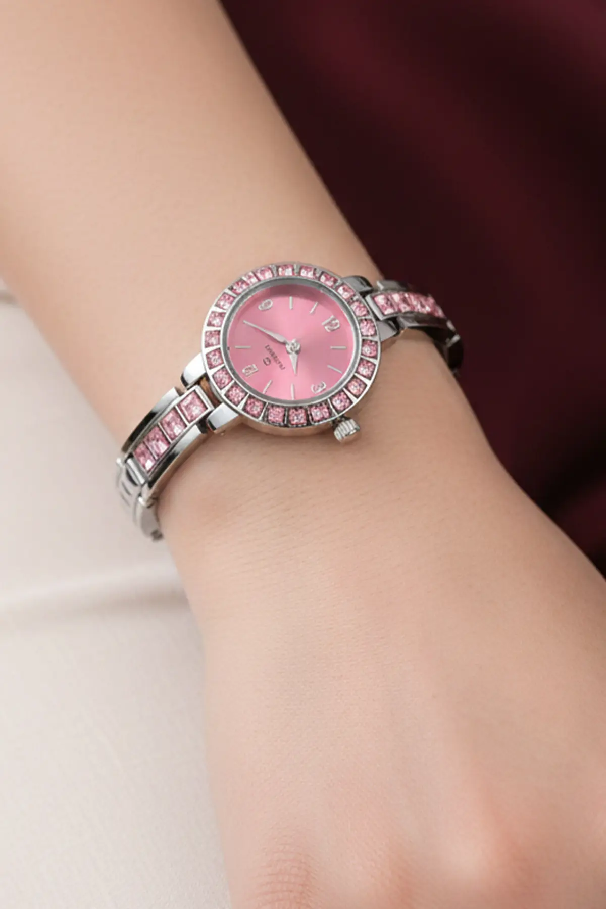 Women's Pink Watch-detail