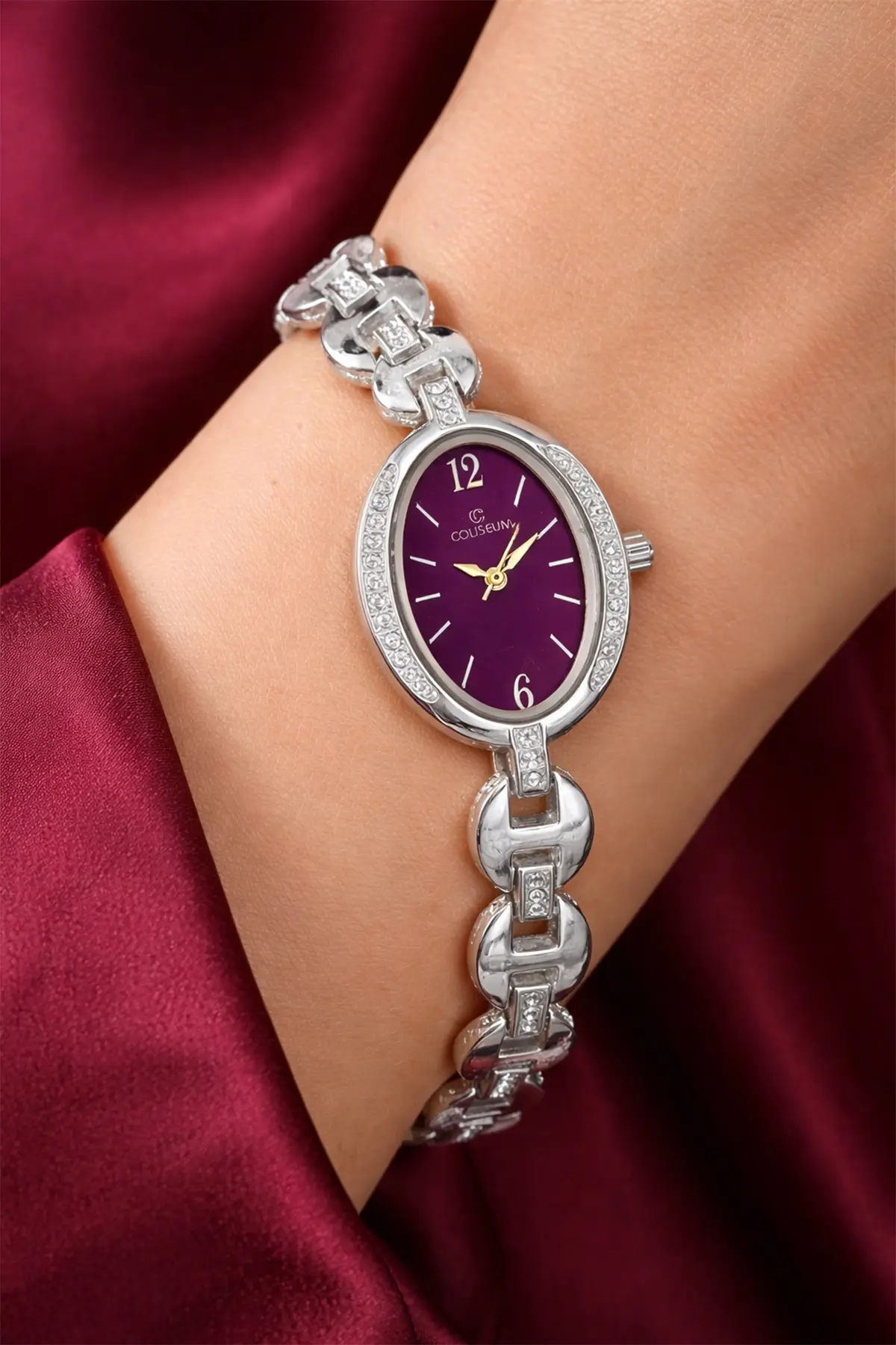 Women's Silver Watch-detail