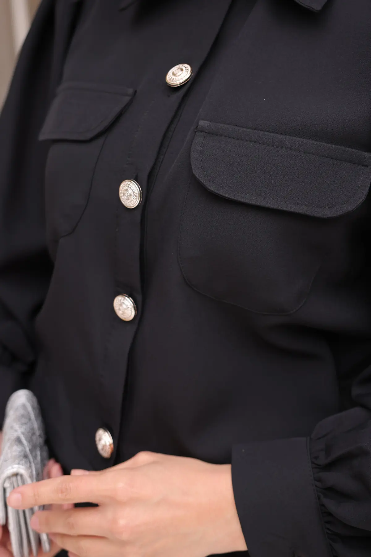 Women's Skirted Hijab Suit-detail