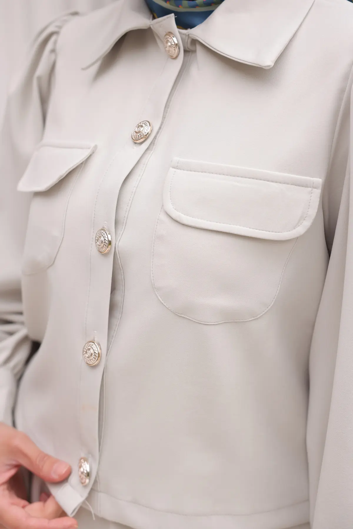 Women's Skirted Hijab Suit-detail