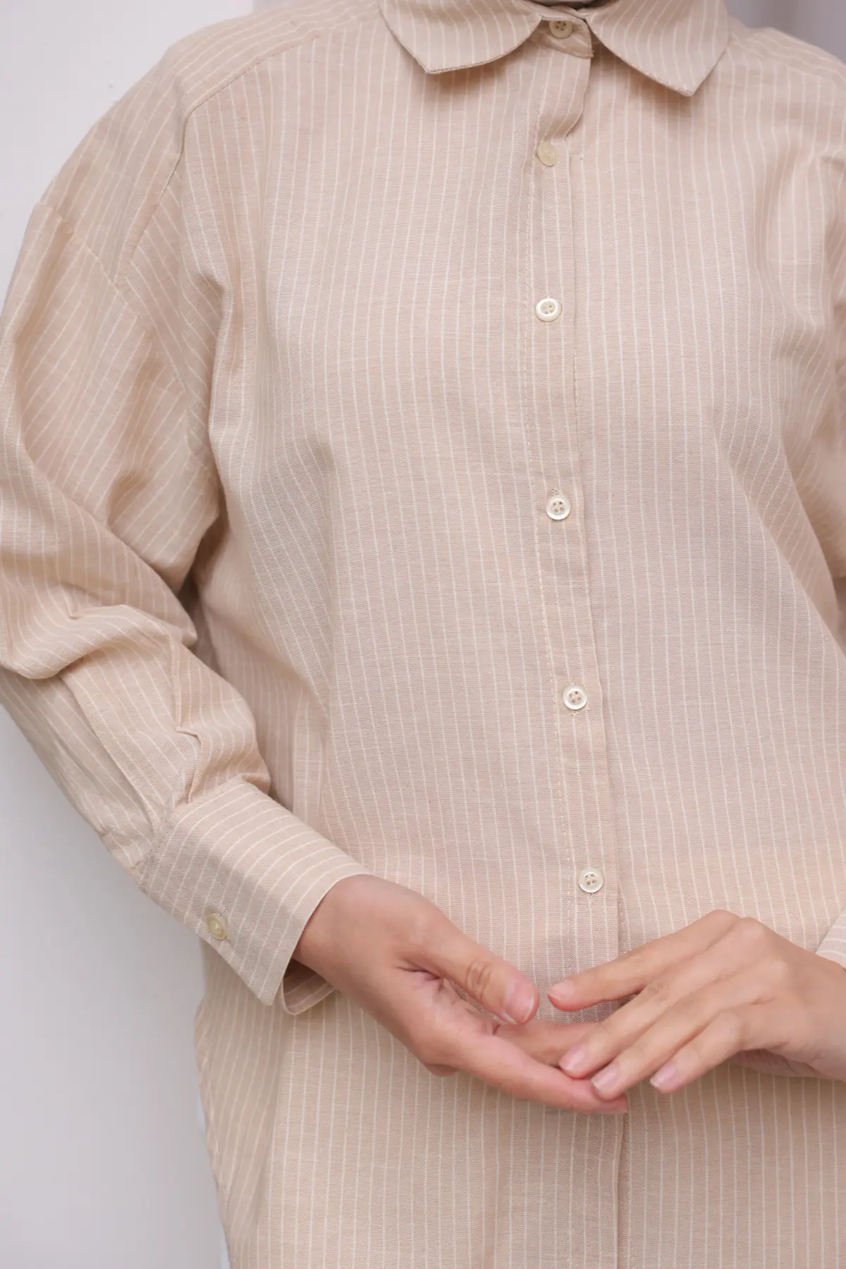 Women's Striped Shirt-detail